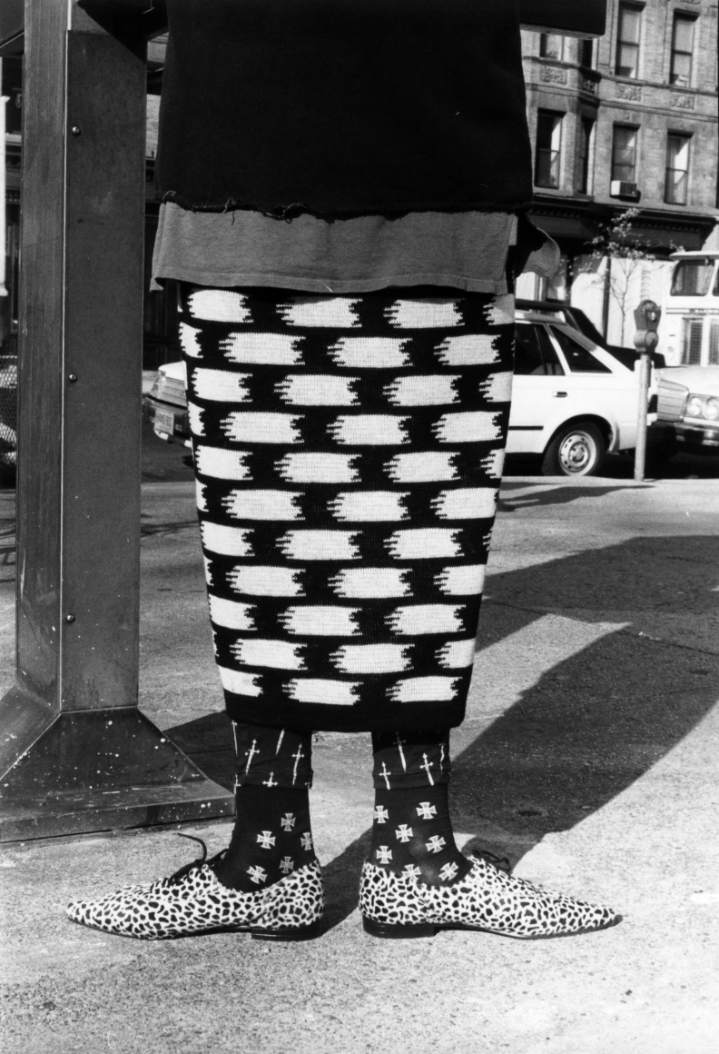 Bill Cunningham - Untitled, New York City, c. 1984 Gelatin silver print, printed c. 1984 ; Bruce Silverstein Gallery