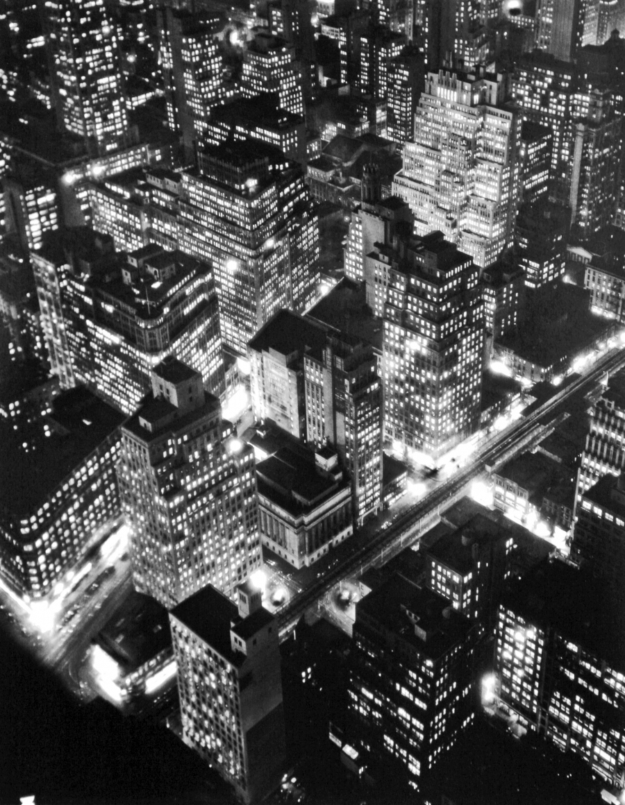 Berenice Abbott, New York at Night, 1932