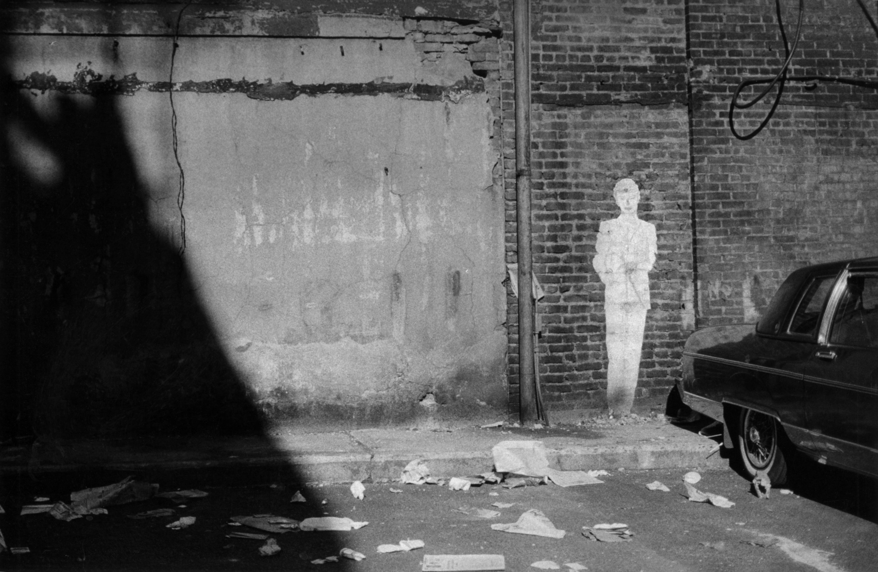Painted Man Graffiti, New York, 1984