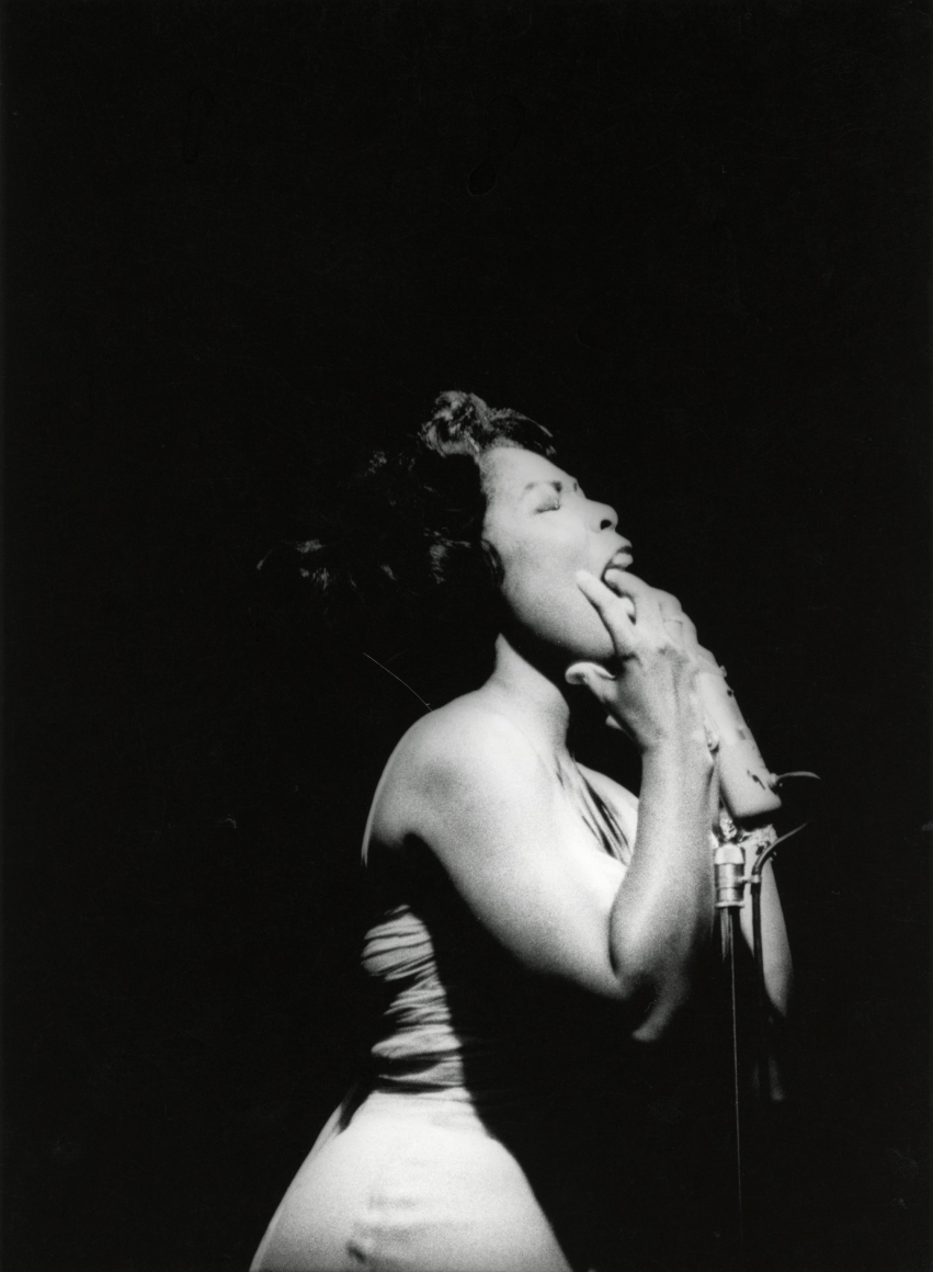 Adger Cowans ; Gloria Lynne, Newport Jazz, 1961 ; Bruce Silverstein Gallery