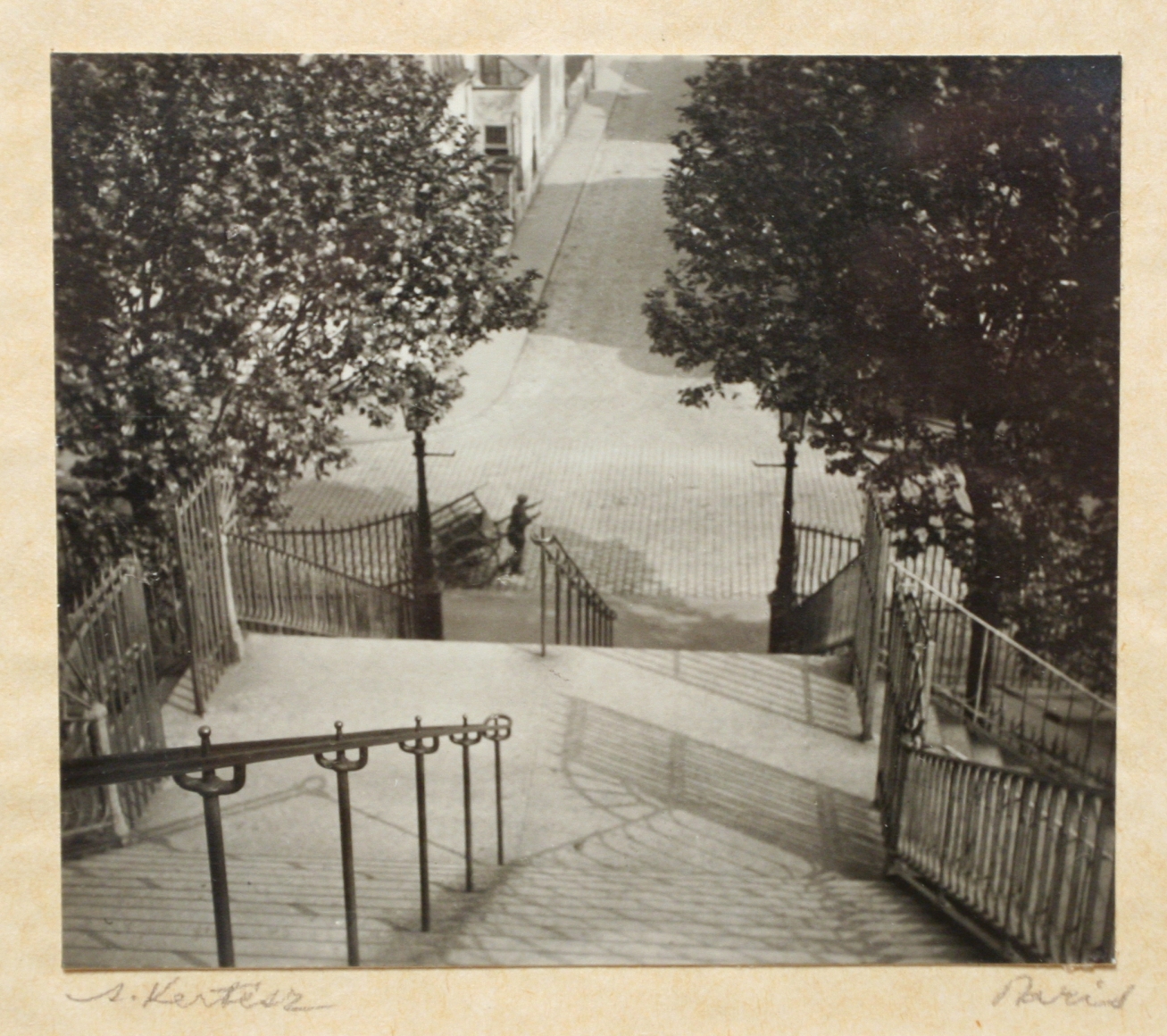 André Kertész, Stairs, Montmartre, 1926