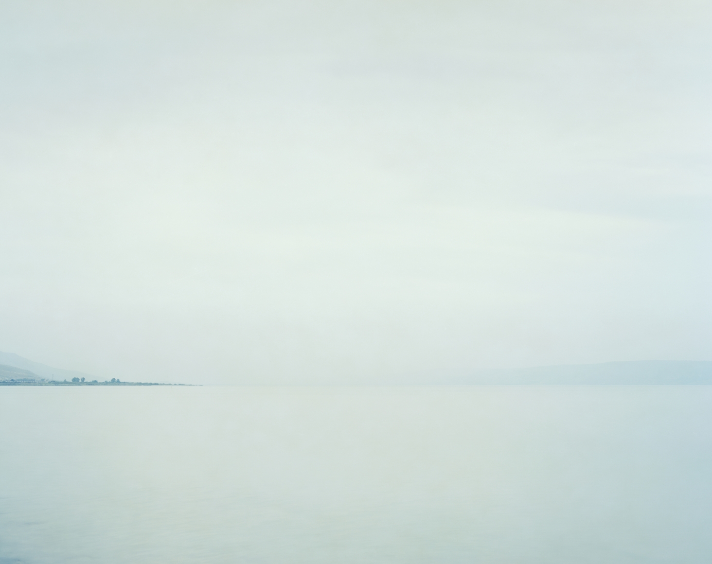 Elger Esser - See Genezareth I, Israel, 2015 Chromogenic print ; Bruce Silverstein Gallery