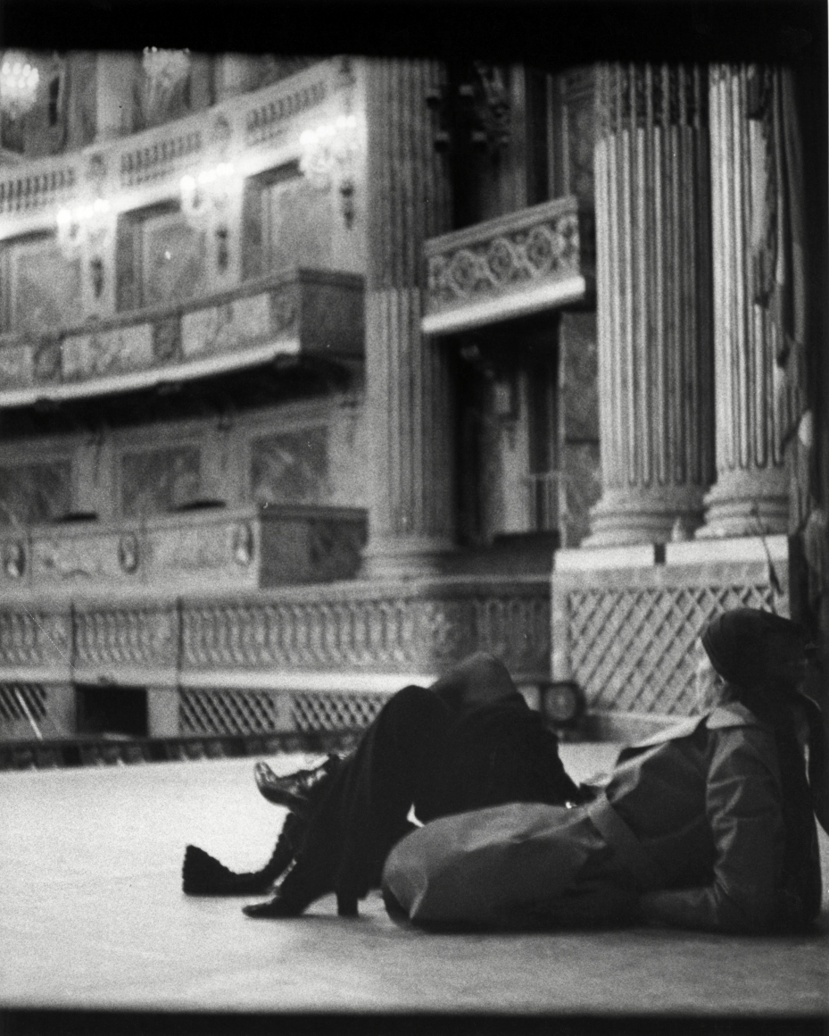 Bill Cunningham - Versailles Live Show, Paris, 1973 Gelatin silver print, printed c. 1973 ; Bruce Silverstein Gallery