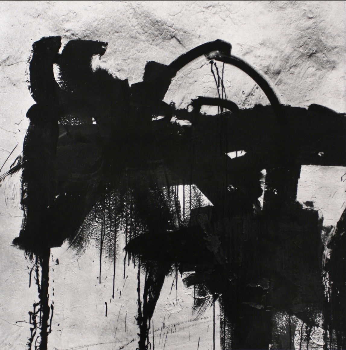 Lima 94, Homage to Franz Kline, 1975, Gelatin silver print, printed c. 1975
