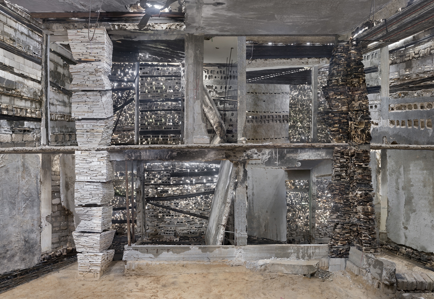 Marjan Teeuwen, Destroyed House Gaza 1, 2017