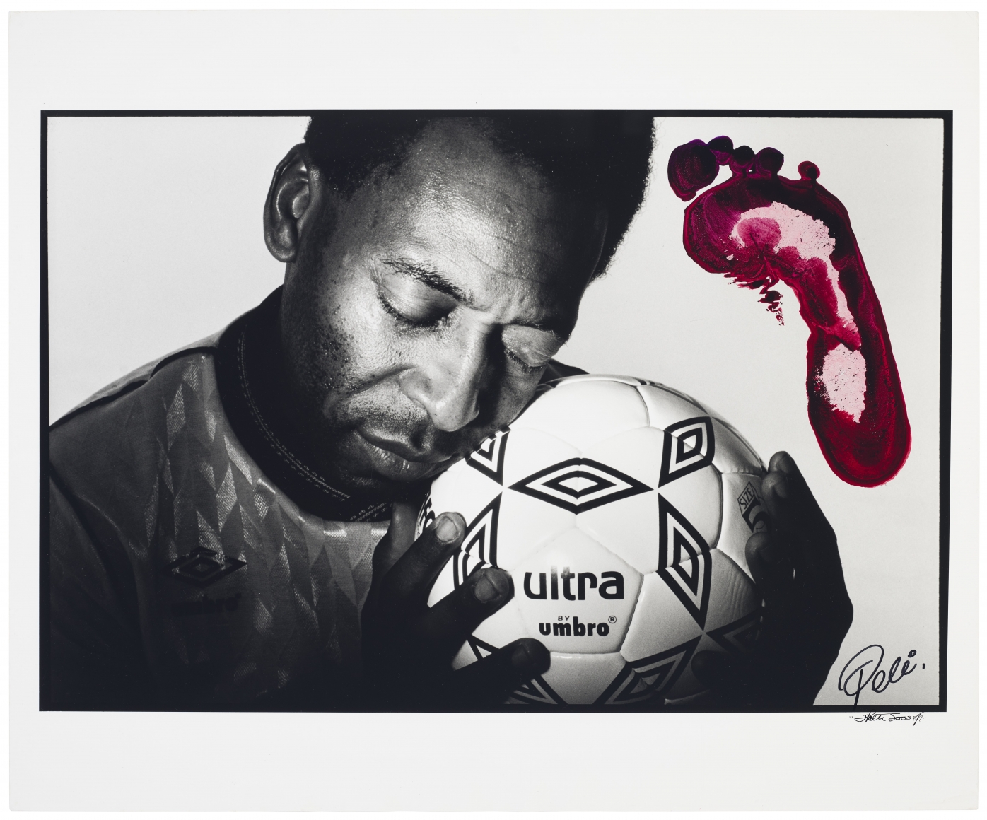 Walter Iooss, Jr. - Pele, New York, NY, 1989/2000 | Bruce Silverstein Gallery