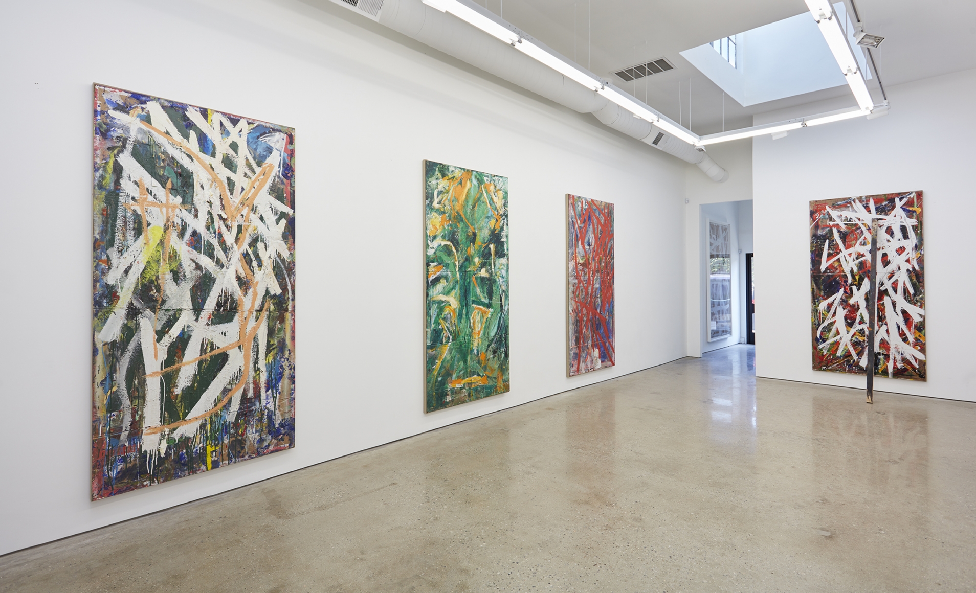 Installation View 5 of Spencer Lewis Evil Baby Bully Part Object Paintings (October 8 – November 19, 2016) Nino Mier Gallery, Los Angeles, CA