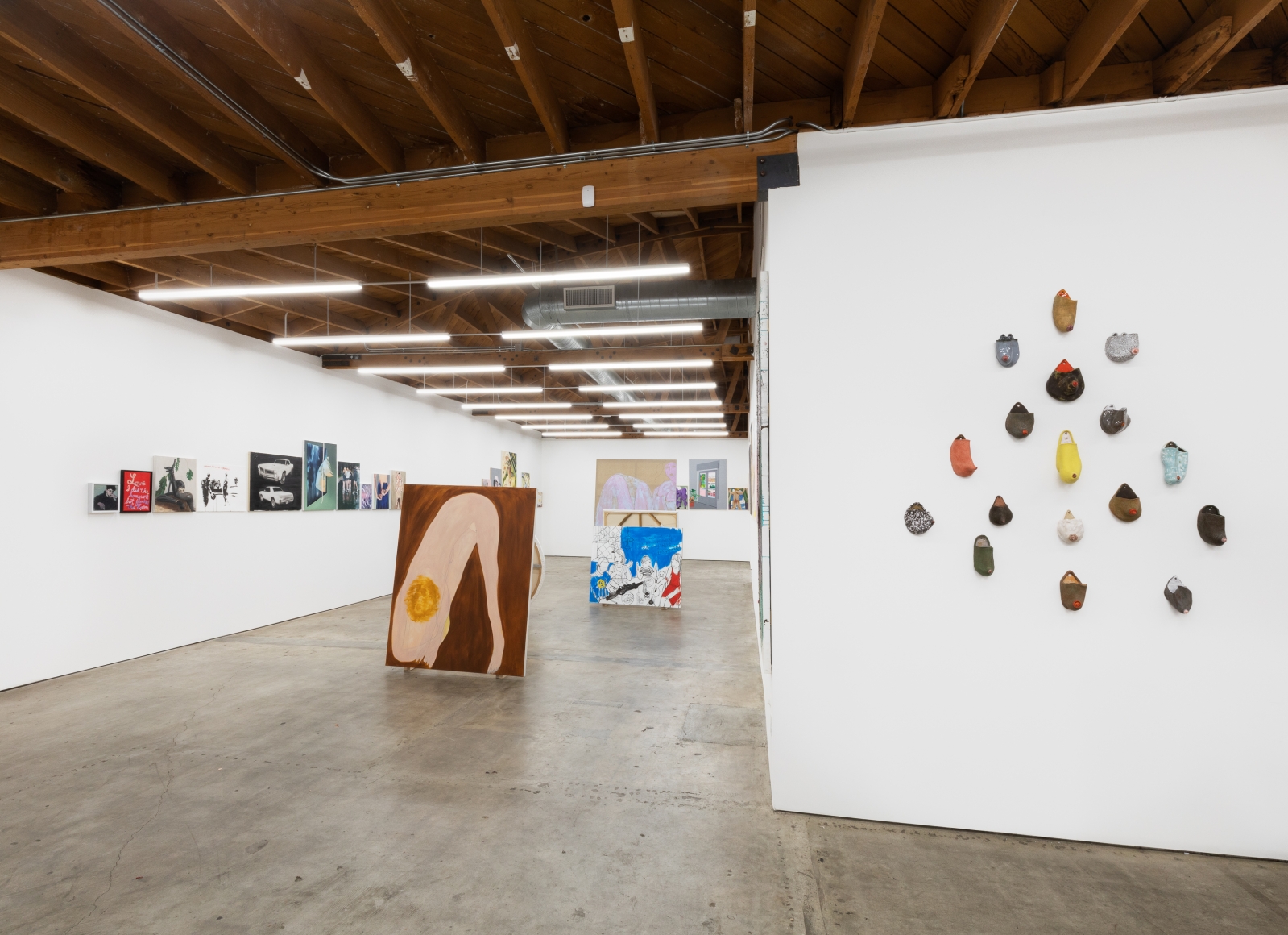 Installation view 8 of To Paint is To Love Again, Curated by Olivier Zahm (January 18-28, 2020) at Nino Mier Gallery, Los Angeles