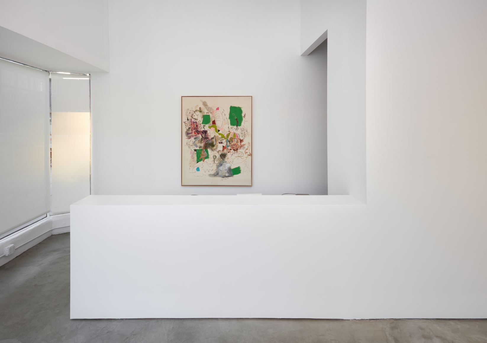 Installation view 3 of Michael Bauer: Soft Paintings (Bearnaise) (January 27 – March 11, 2017), Nino Mier Gallery, Los Angeles