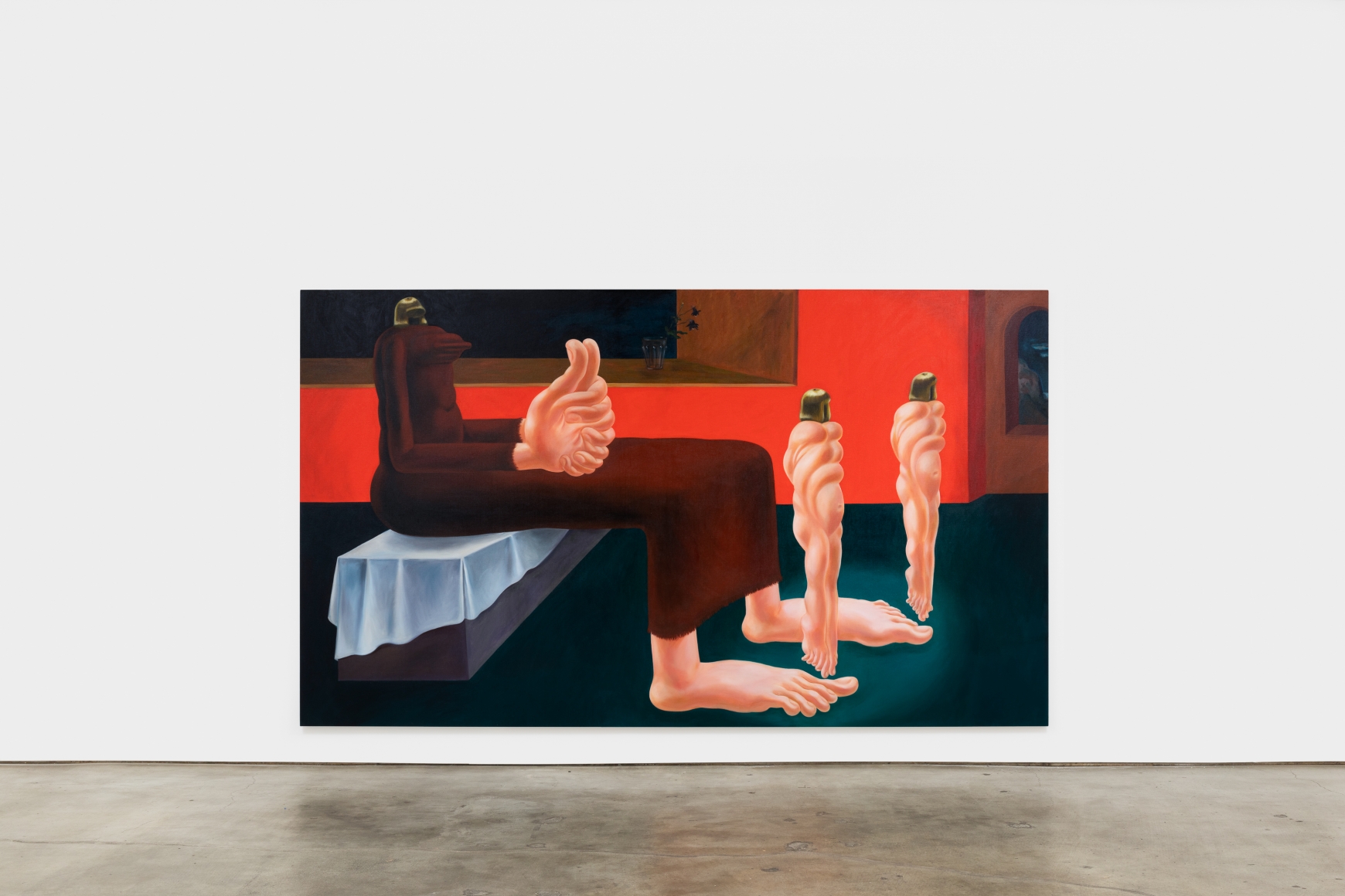 Installation View of Louise Bonnet, Vagabond, Nino Mier Gallery, Los Angeles