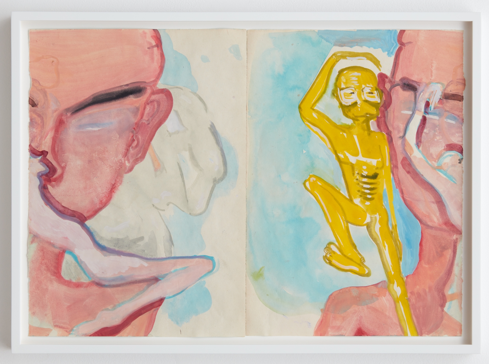 Tomasz Kowalski, Untitled, 2018. Watercolor on paper, 17 x 24 in, 43.2 x 61 cm (TKO18.017)