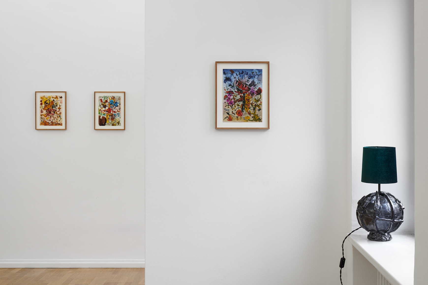 Installation view of Jan-Ole Schiemann's, Are you relevant my friend?, (March 21-April 10, 2021). Salon Nino Mier Cologne