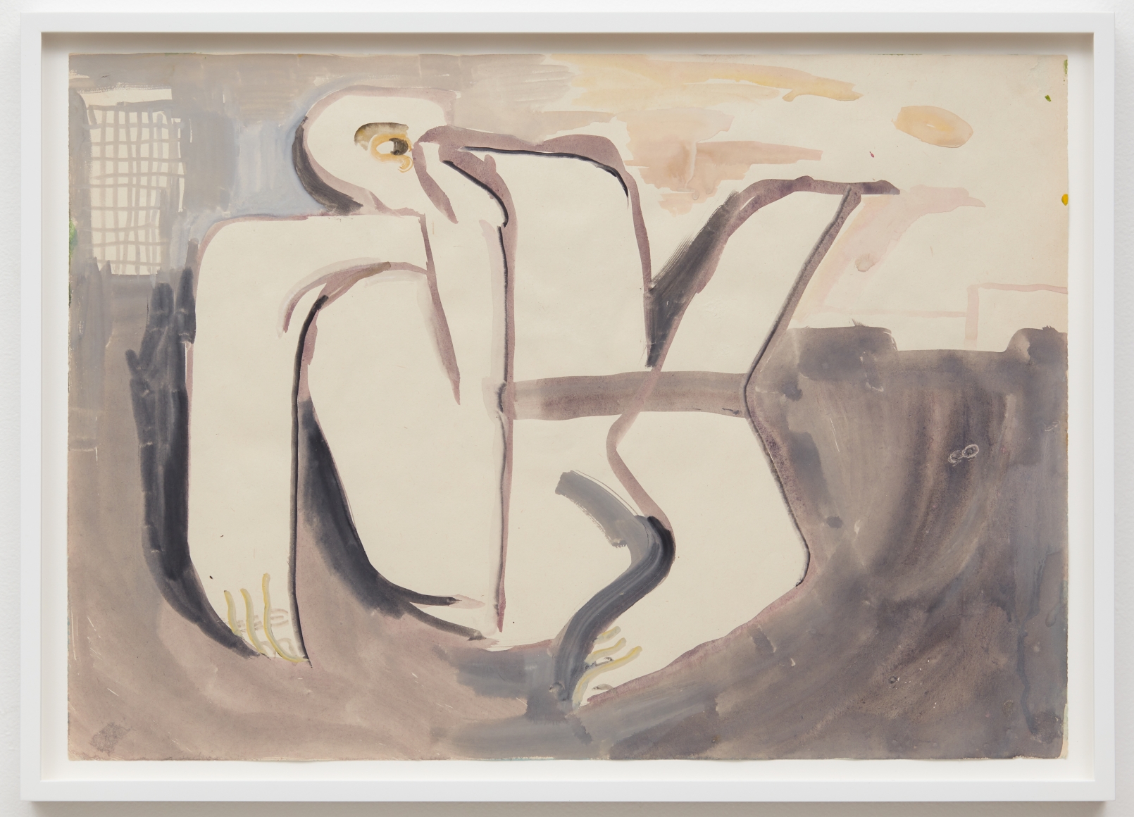 Tomasz Kowalski, Untitled, 2018. Watercolor on paper, 17 x 24 in, 43.2 x 61 cm (TKO18.023)