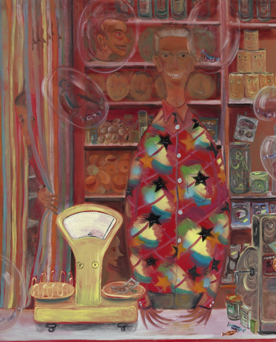 Tomasz Kowalski Untitled (Shop), 2012 Oil on canvas 47 1/4 x 41 3/8 in 120 x 105 cm (TKO19.015)