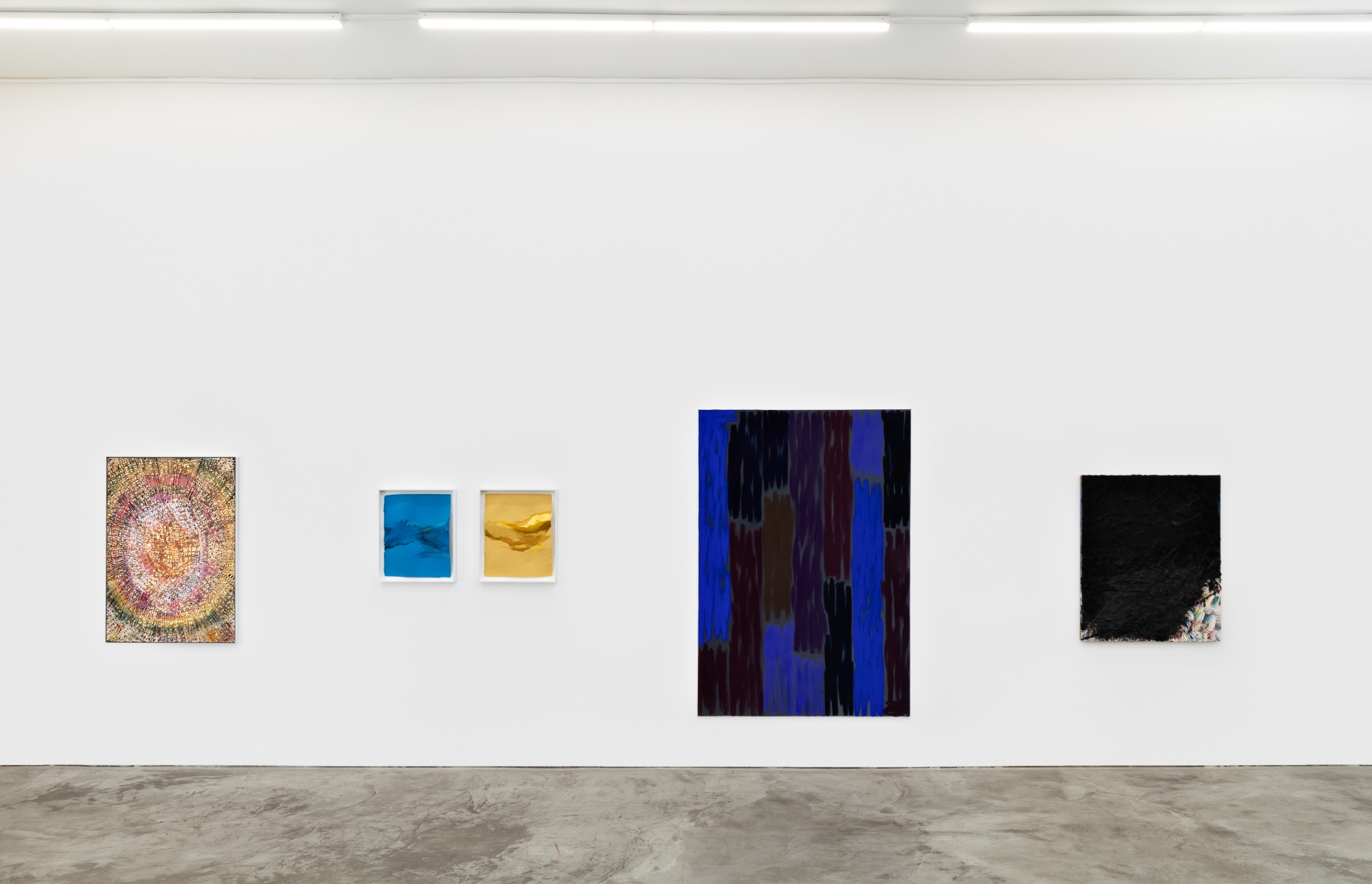 Installation View of SURFACES (April 14 - May 8, 2021) Nino Mier Gallery, Los Angeles, CA