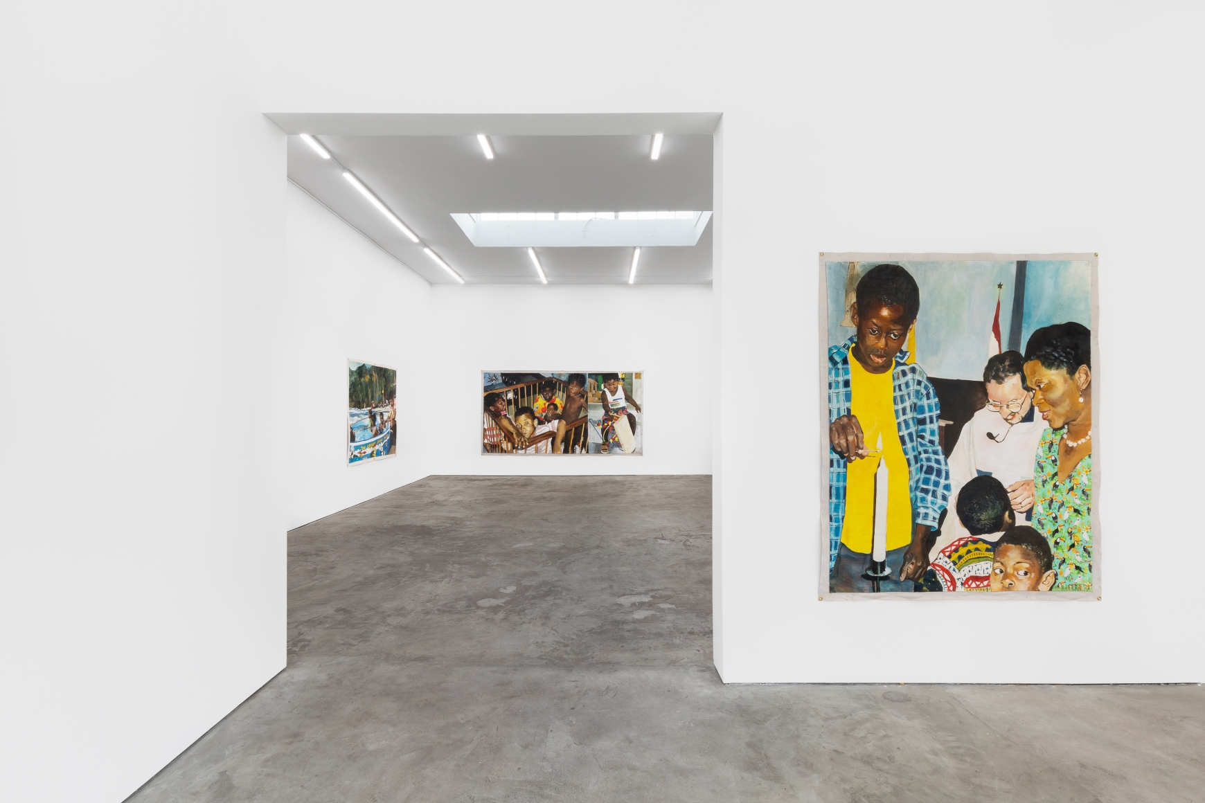 Installation View 4 of Kareem-Anthony Ferreira: First Foundation (September 12–October3, 2020). Nino Mier Gallery, Los Angeles, CA