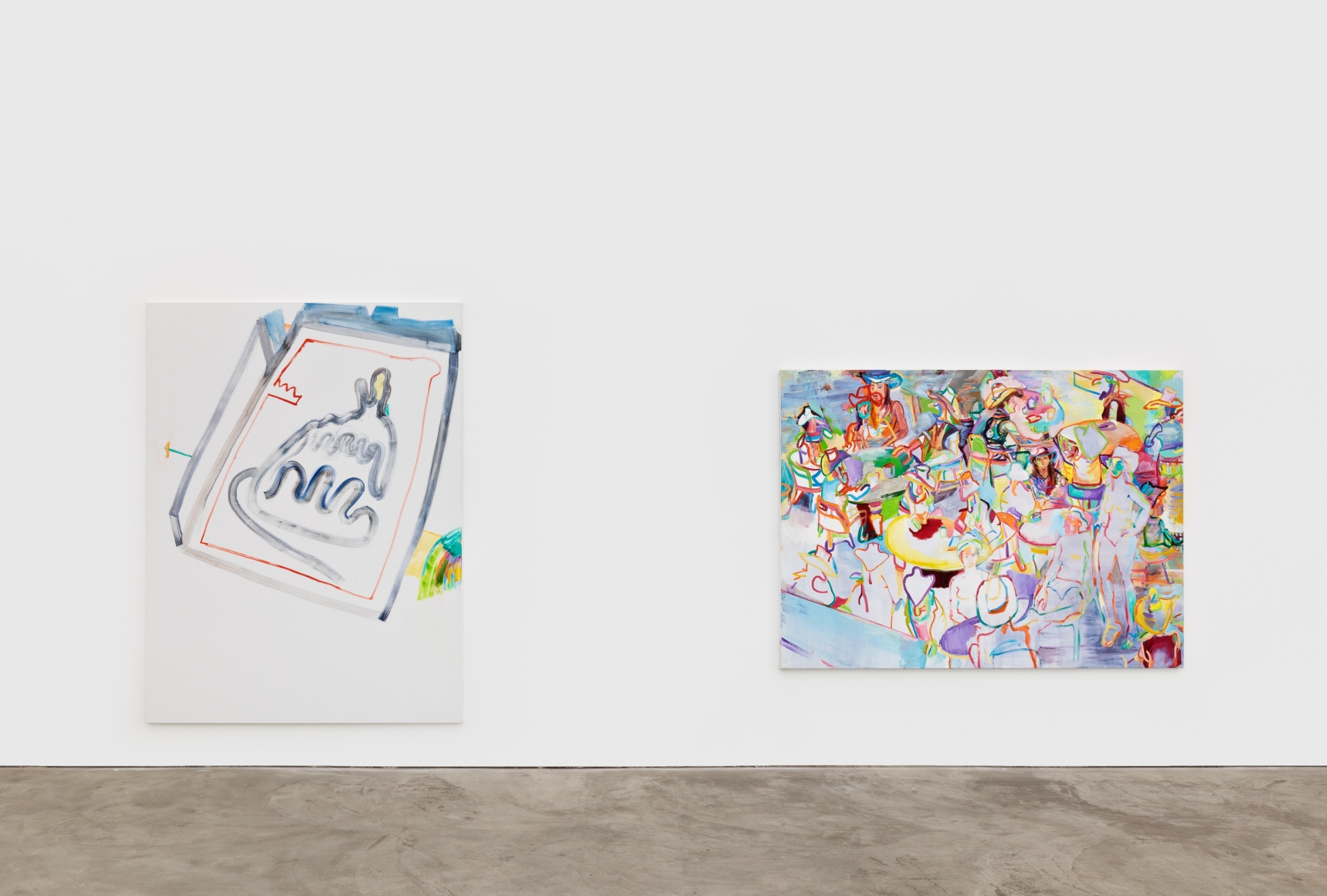 Installation View of Gerlind Zeilner: Open End (January 16–February 27, 2021) Nino Mier Gallery, Los Angeles, CA 6