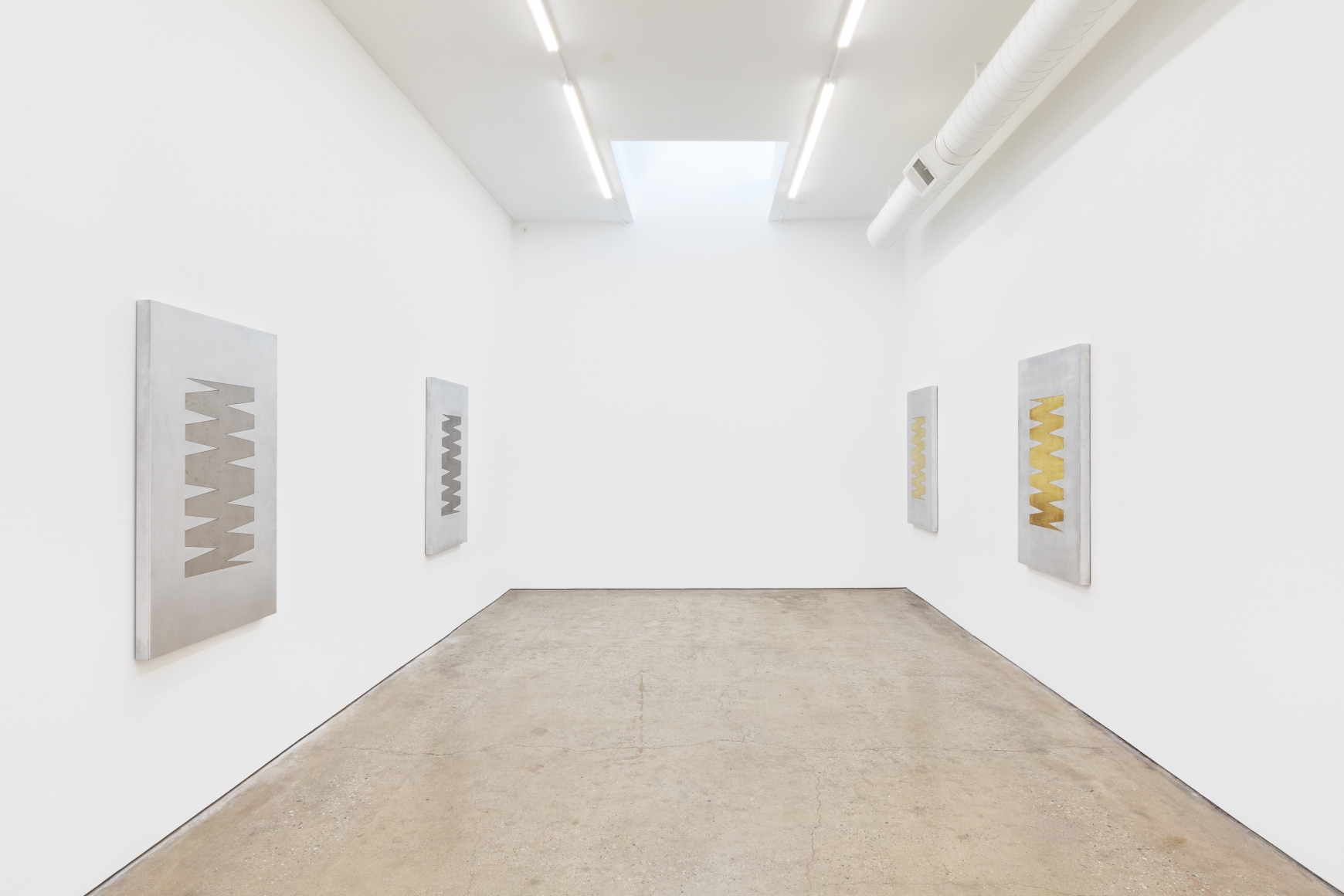 Installation View of Zak Kitnick: Shapes (January 22–February 27, 2020) Nino Mier Gallery, Los Angeles, CA 3