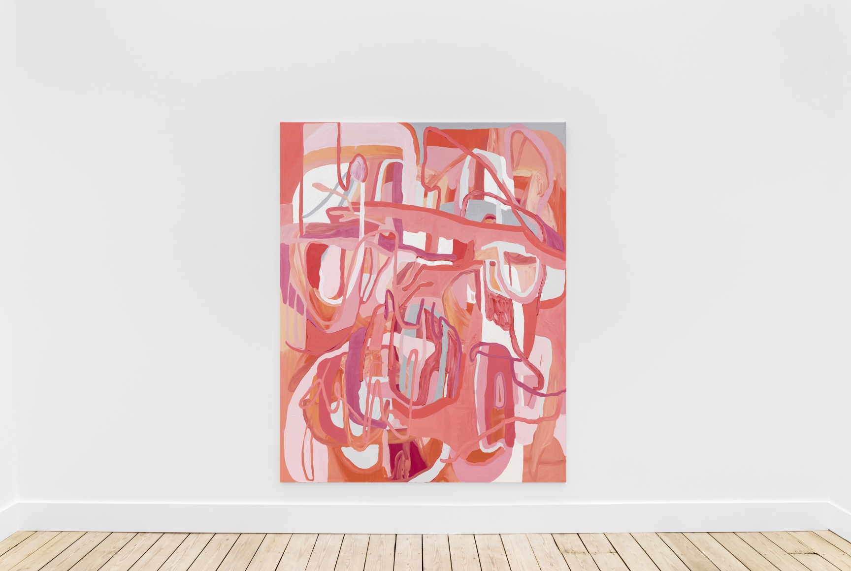 Installation view of Jana Schröder, Mother (March 11-April 10, 2021), Nino Mier Gallery Brussels, Belgium