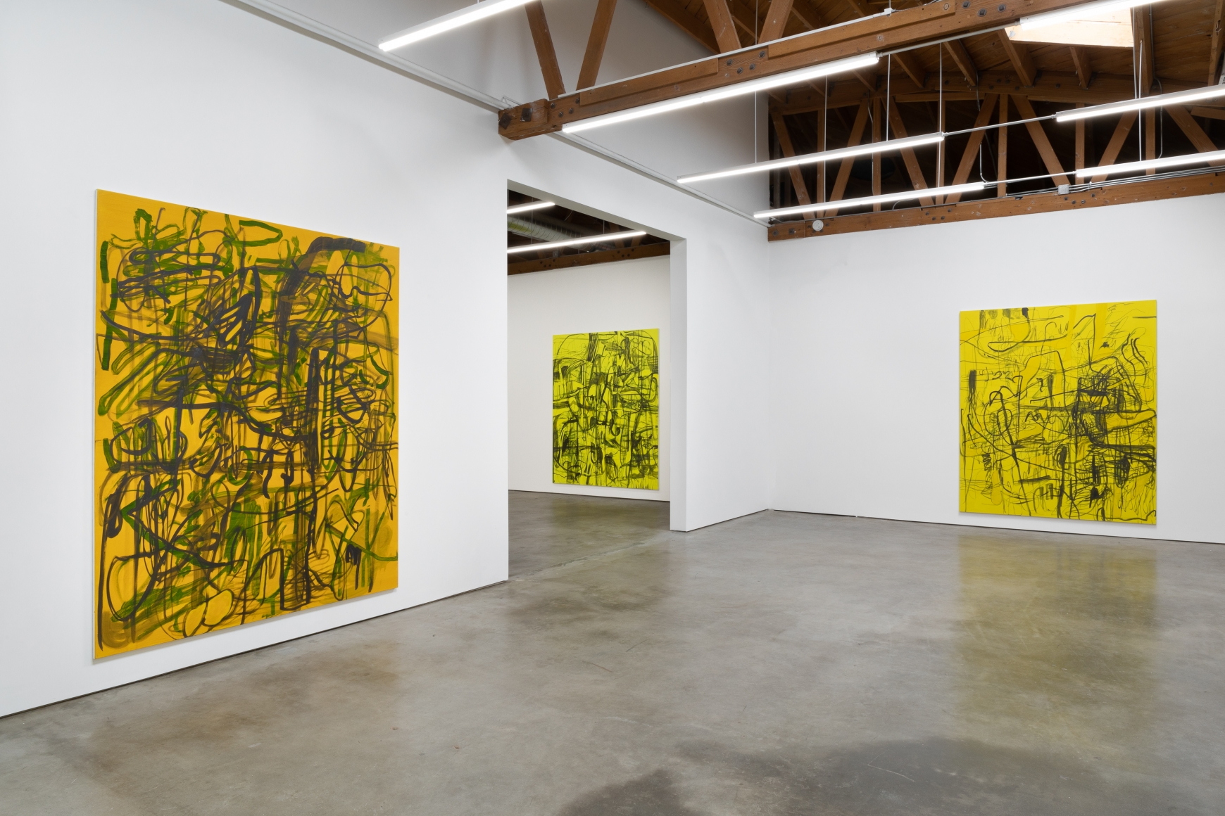Installation View of "Kadlites L22", "Kadlites L11", and "Kadlites L9"