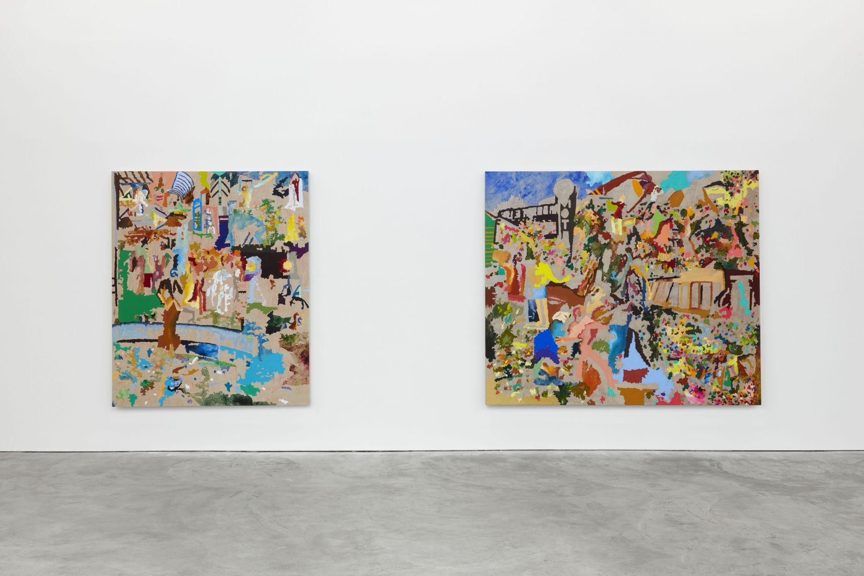 Installation View of Cindy Phenix: Particles of Abnormality (October 17–November 14, 2020). Nino Mier Gallery, Los Angeles, CA 1