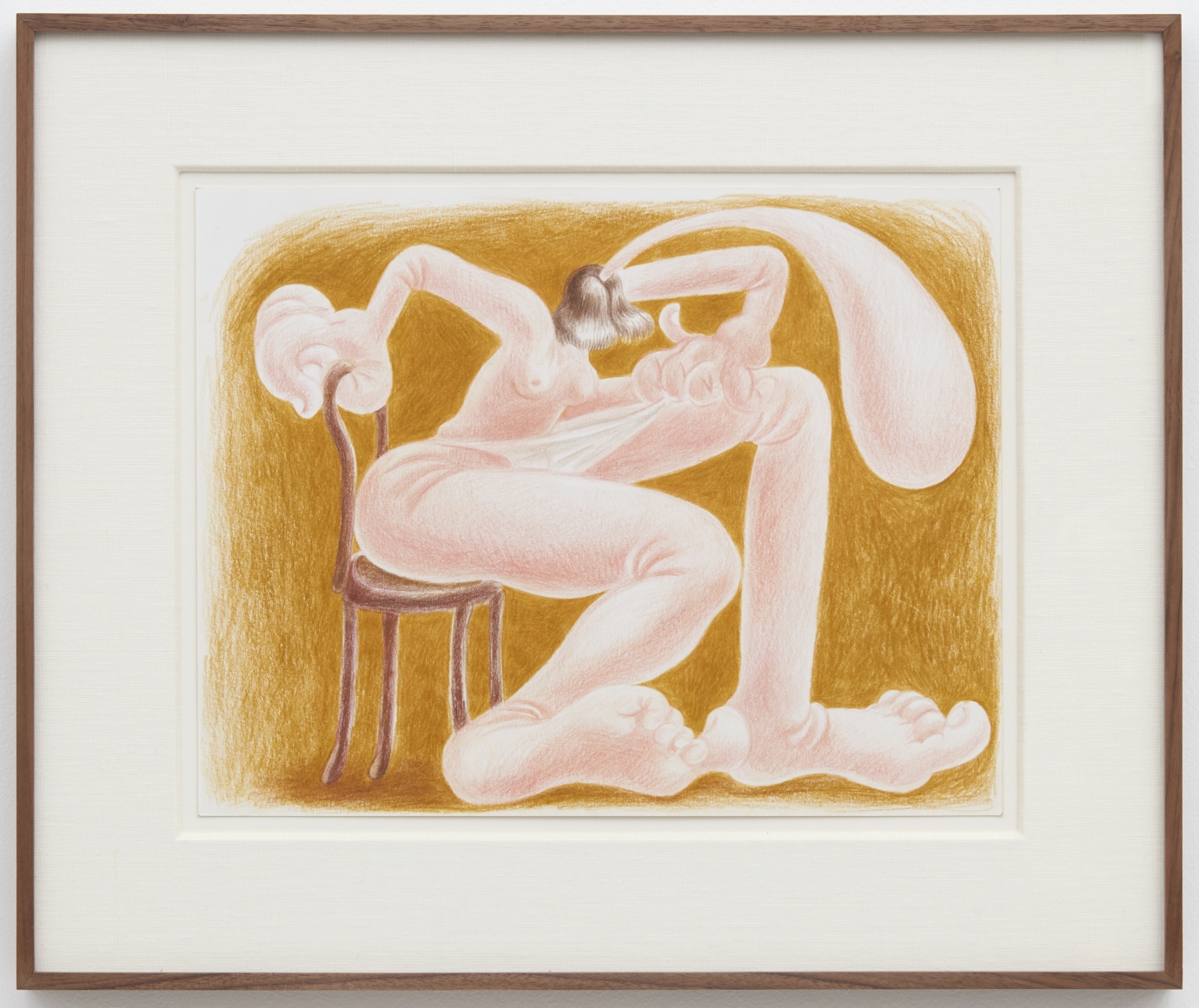 Louise Bonnet Untitled, 2018 Colored pencil on paper 11 x 14 in 27.9 x 35.6 cm (LB18.014)