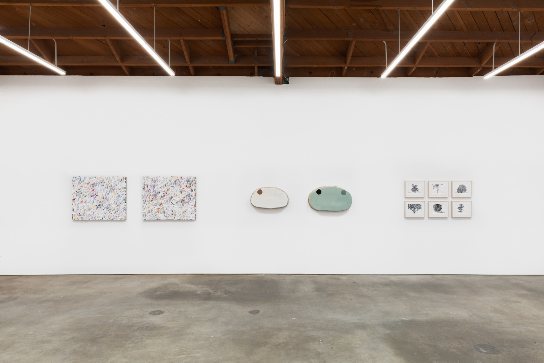 Installation Shot of Echo Chords (August 15–August 22, 2020), Nino Mier Gallery, Los Angeles, CA