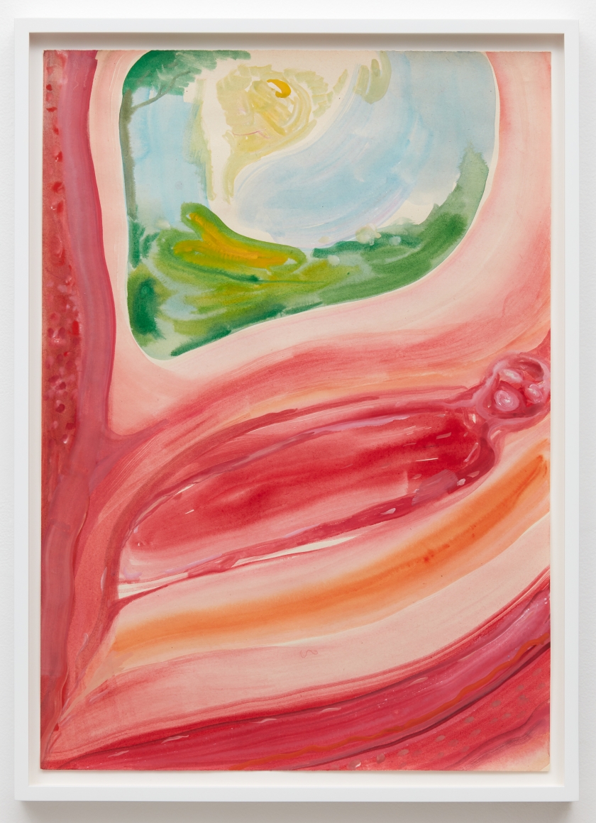 Tomasz Kowalski, Untitled, 2018. Watercolor on paper, 24 x 17 in, 61 x 43.2 cm (TKO18.022)