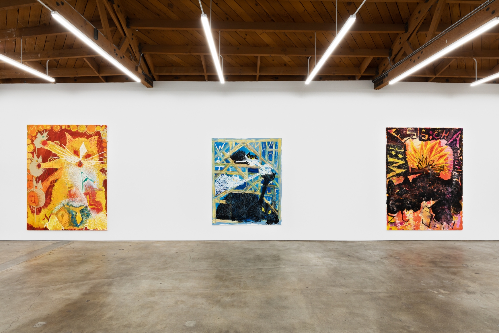 Installation View of Bendix Harms: Reversed Evolution—How it feels to be Mamon (September 12–October 10, 2020) Nino Mier Gallery, Los Angeles, CA