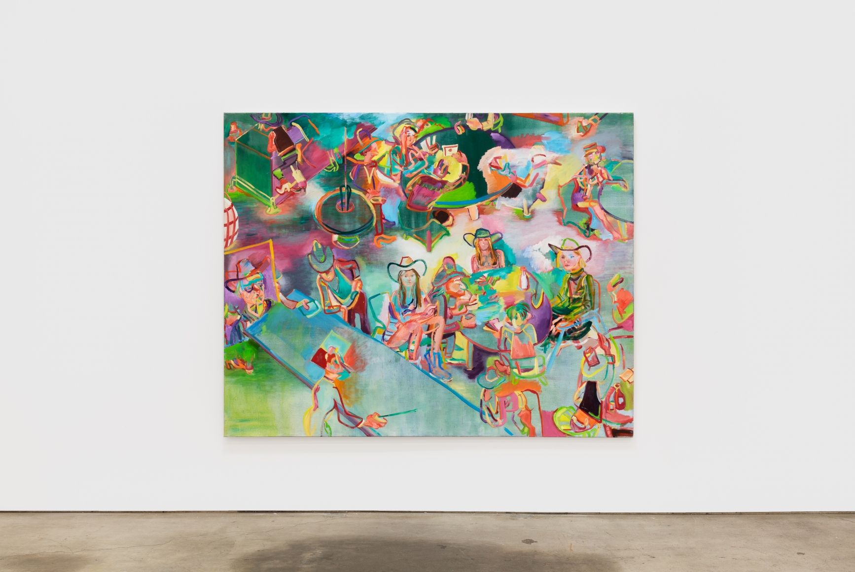 Installation View of NADA Miami, Day Two, Nino Mier Gallery, Los Angeles, CA 2/5