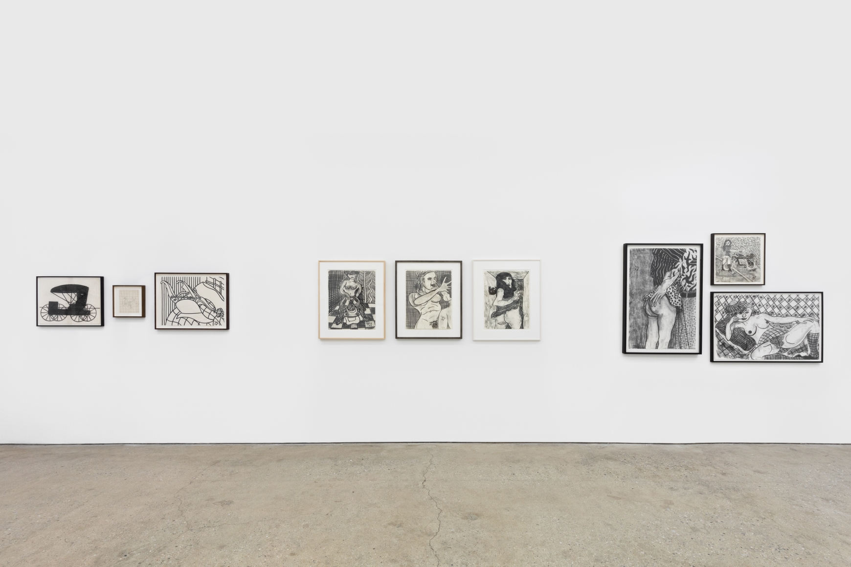 Installation View 9 of Drawings 1964–1991