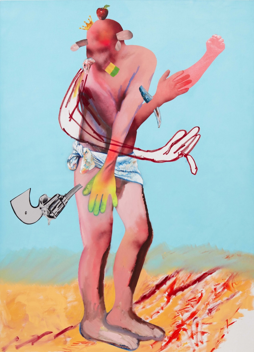 Alessandro Pessoli, Neglected Figure, 2018