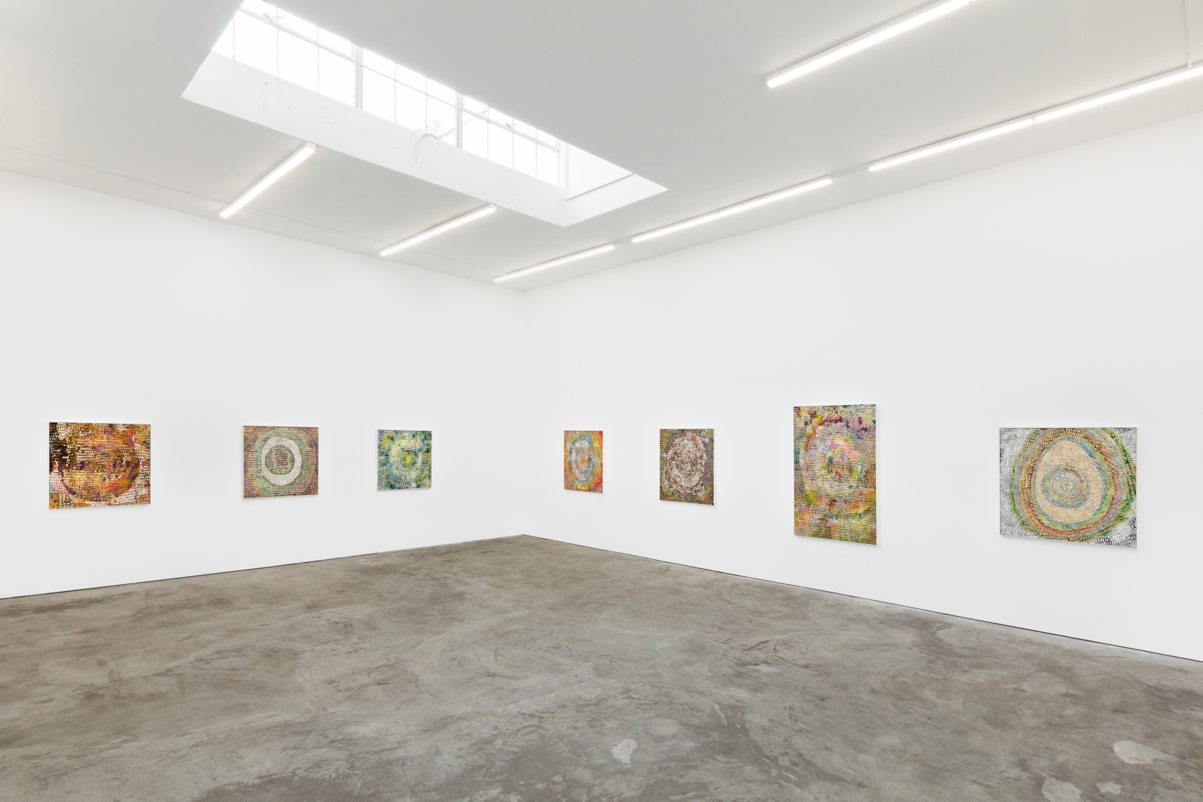 Installation View of Mindy Shapero: Midnight Portal Scars (June 20–July 24, 2020), Nino Mier Gallery, Los Angeles, CA