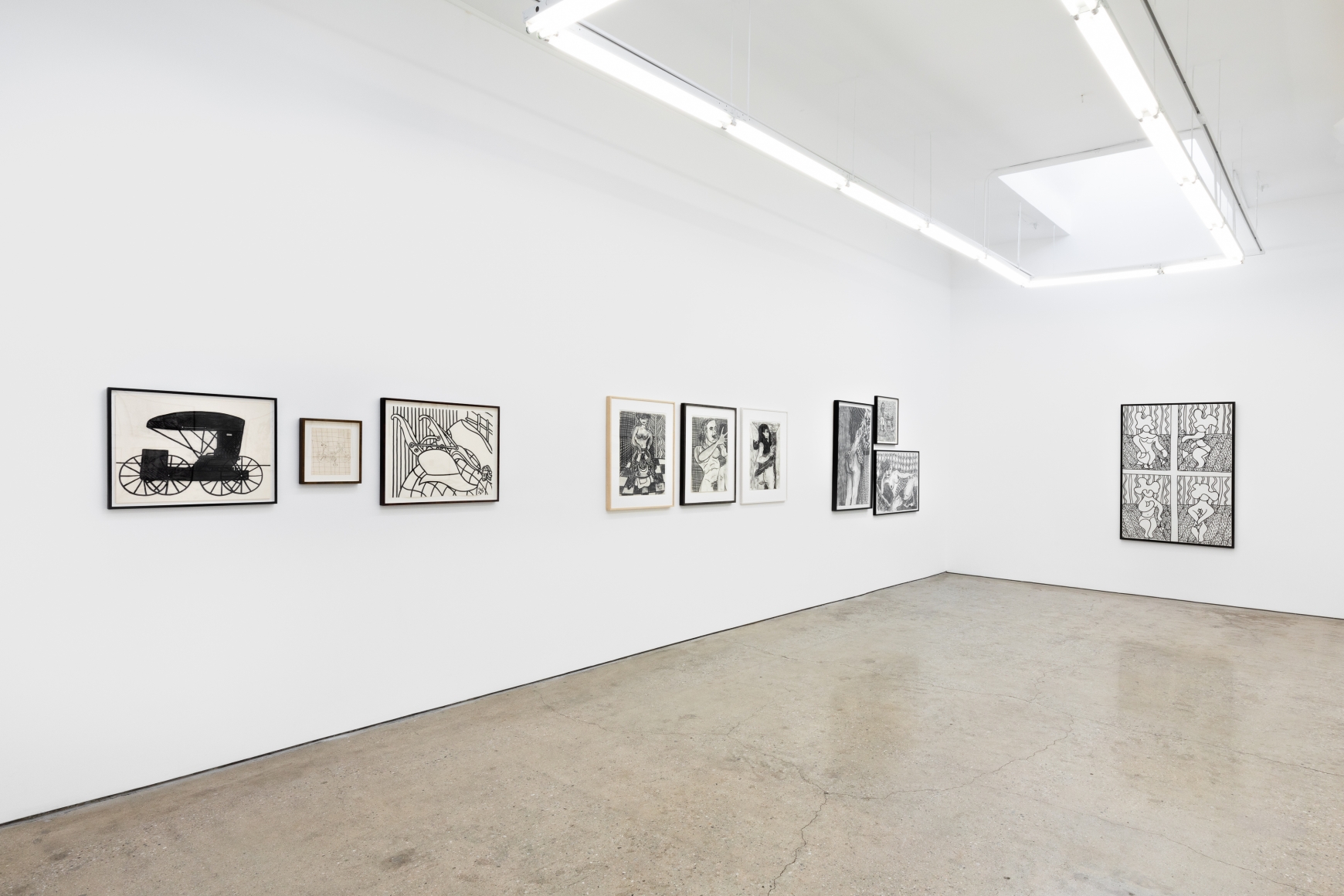 Installation View 3 of Drawings 1964–1991