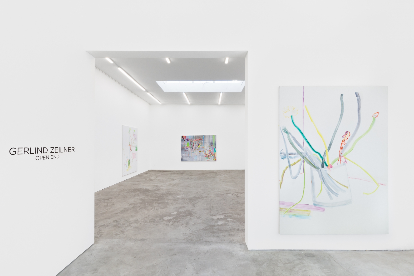 Installation View of Gerlind Zeilner: Open End (January 16–February 27, 2021) Nino Mier Gallery, Los Angeles, CA 5