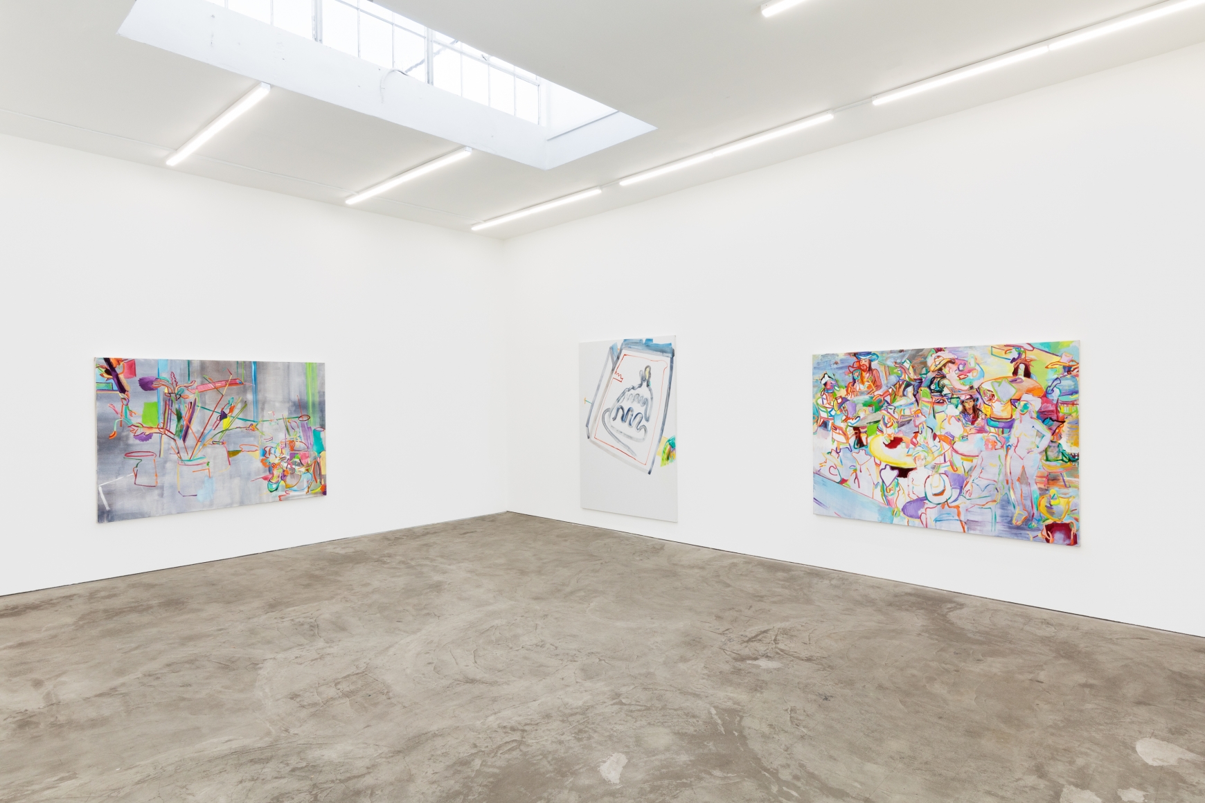 Installation View of Gerlind Zeilner: Open End (January 16–February 27, 2021) Nino Mier Gallery, Los Angeles, CA 3