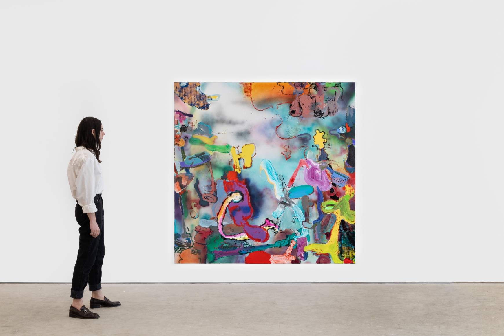 Installation View of Antwan Horfee: SCI-FRIED (April 1-May 15, 2021) Nino Mier Gallery, Los Angeles, CA