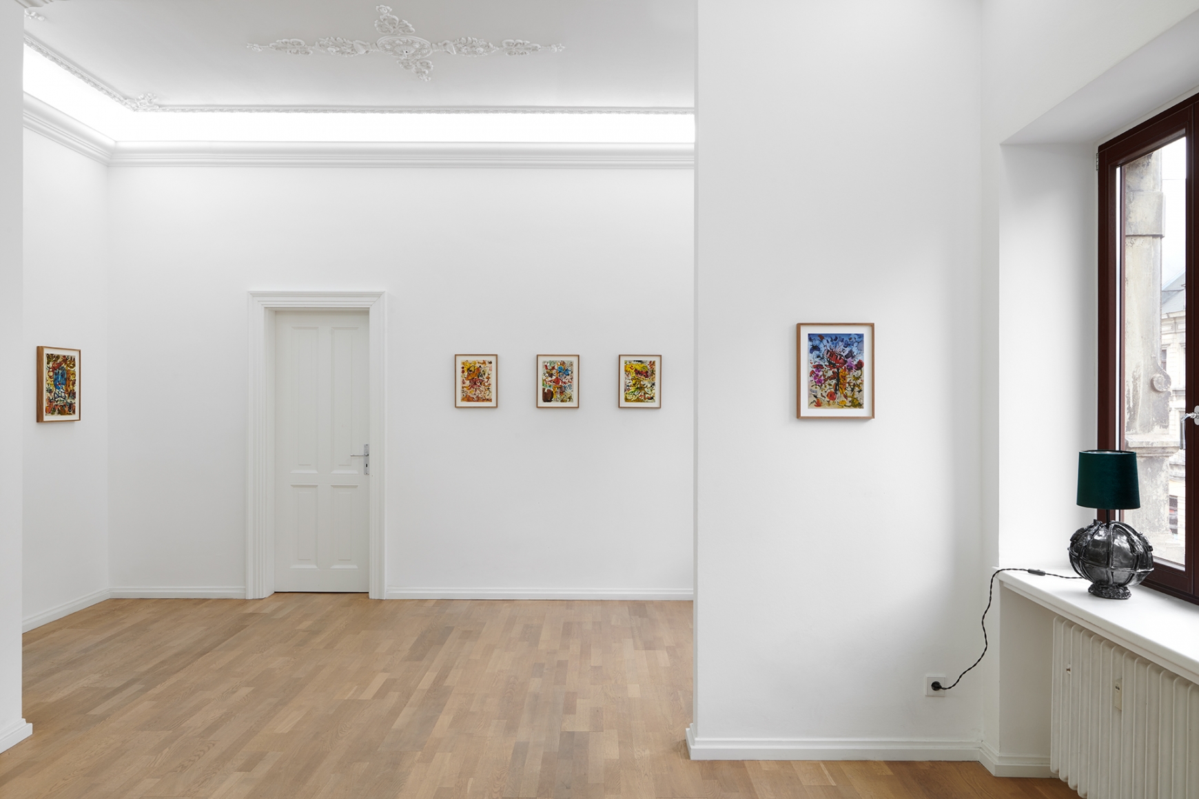 Installation view of Jan-Ole Schiemann's, Are you relevant my friend?, (March 21-April 10, 2021). Salon Nino Mier Cologne