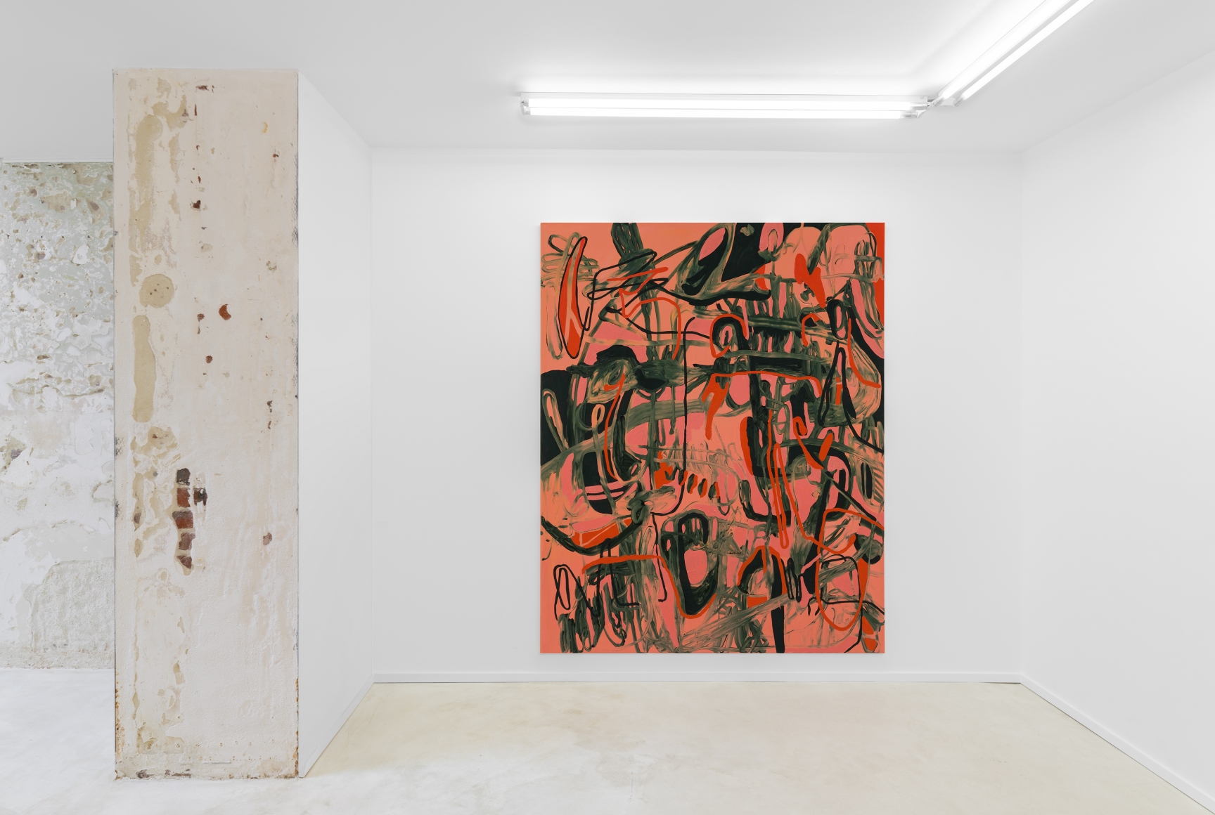Installtion view of Jana Schröder, Mother (March 11-April 10, 2021), Nino Mier Gallery Brussels, Belgium 