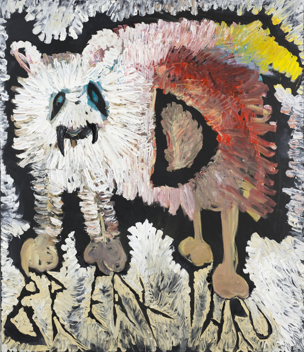 Bendix Harms Kein Mensch - Kein Tier, 2018 Oil on canvas 59 1/8 x 51 1/8 in 150 x 130 cm (BHA18.001)