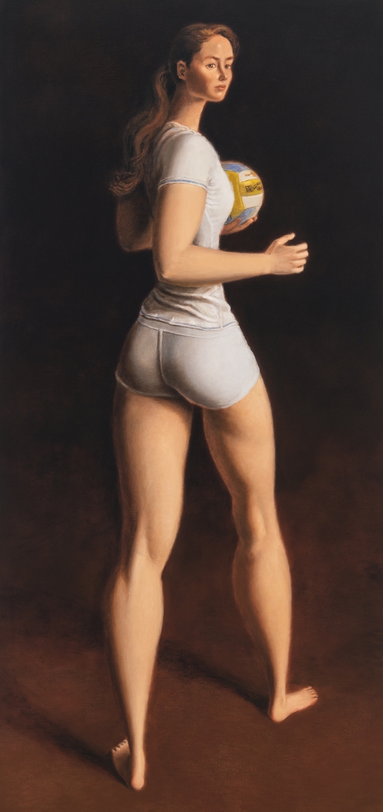 Jansson Stegner Redwood, 2019 OIl on canvas 74 x 36 in 188 x 91.4 cm (JAS19.002)