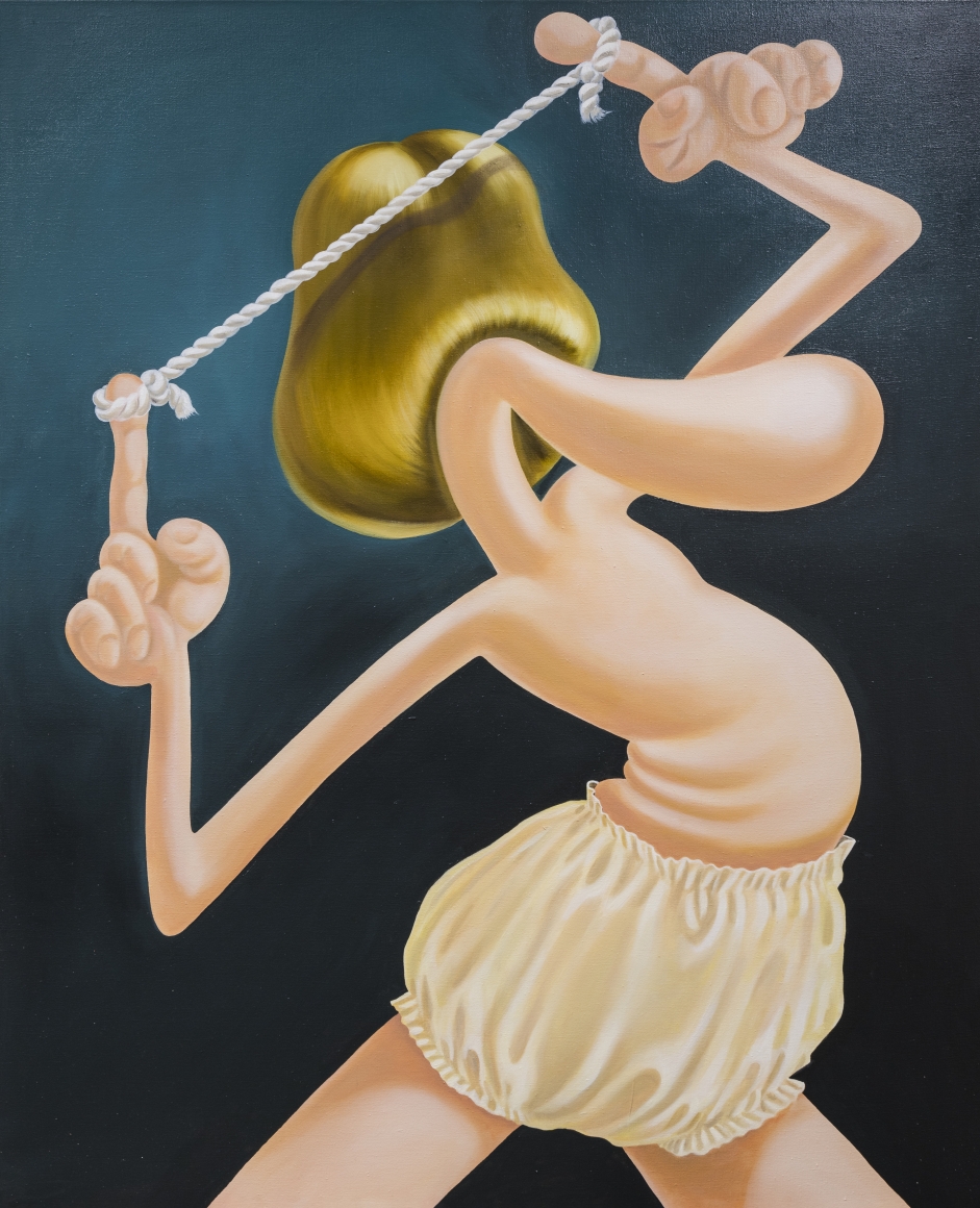 Louise Bonnet The Magician, 2017 Oil on canvas 72 x 60 in 182.9 x 152.4 cm (LB17.001)