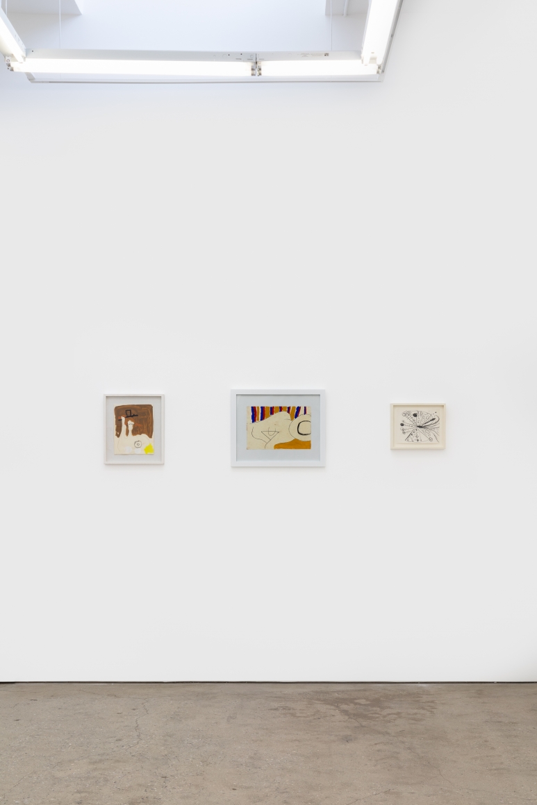 Installation view 4 of Roger Hilton, Curated by Kenny Schachter (January 18-28, 2020) at Nino Mier Gallery, Los Angeles