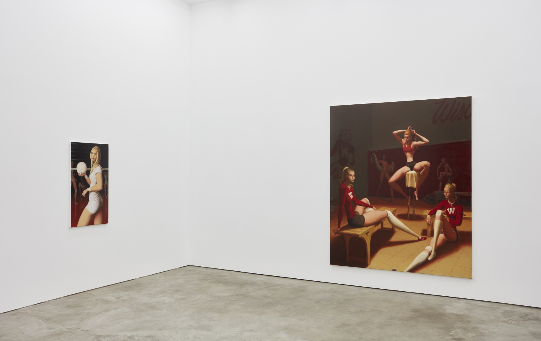 Installation view 5 of Jansson Stegner: New Paintings (January 20-March 3, 2018) at Nino Mier Gallery, Los Angeles