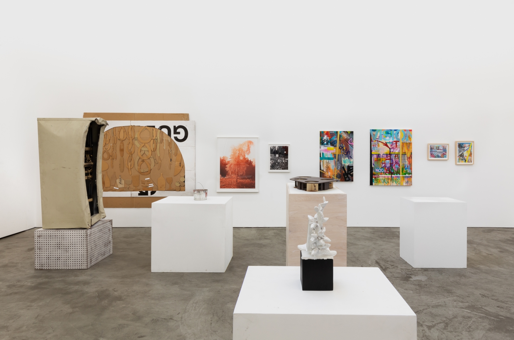 Local Masterworks of American Art, Curated by André Butzer, 2020, Nino Mier Gallery, Los Angeles, Installation view.