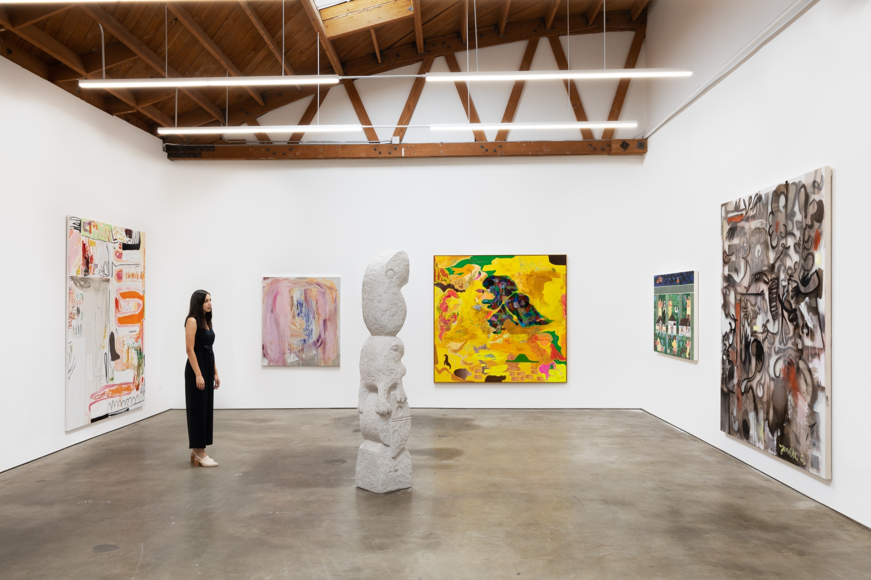 Installation shot 7 of Five Year Anniversay Show (June 27–August 31, 2020). Nino Mier Gallery, Los Angeles, CA