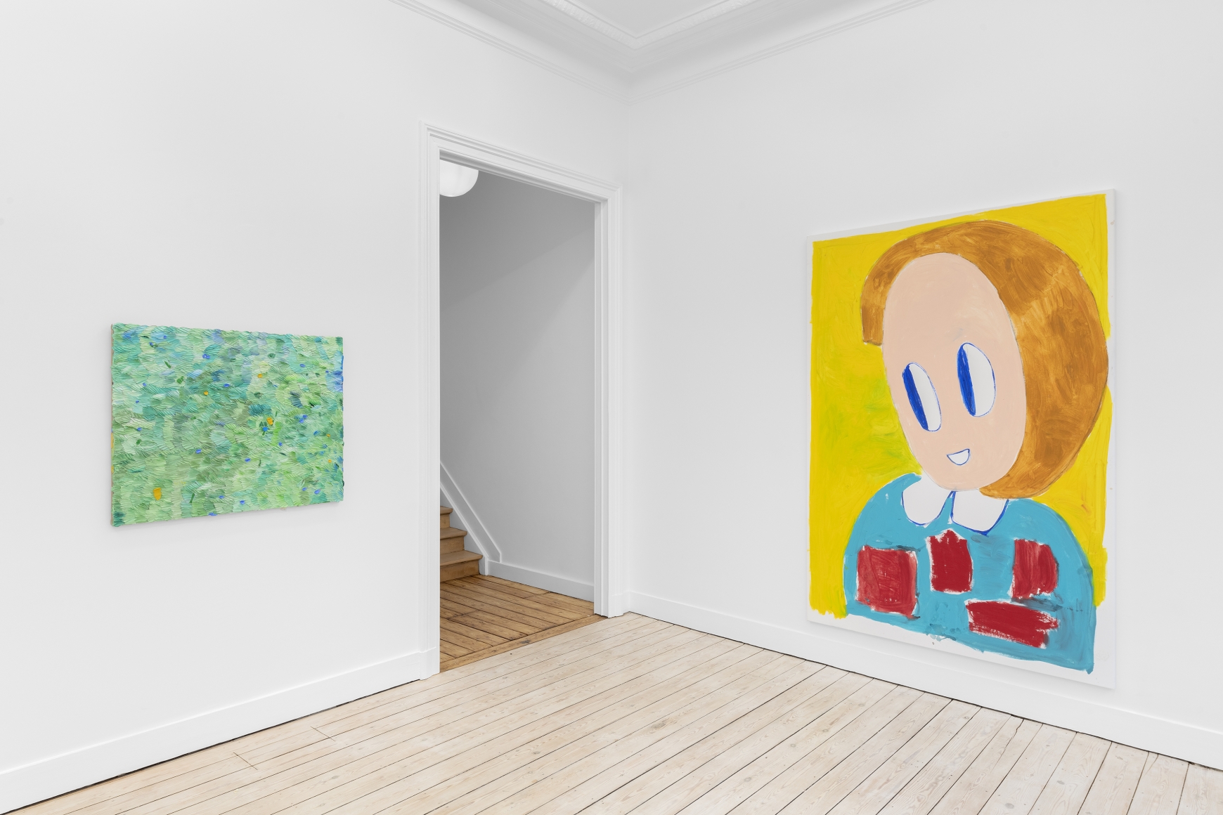 Installation View of INAUGURAL EXHIBITION (February 6–March 6, 2021) Nino Mier Gallery, Brussels, Belgium