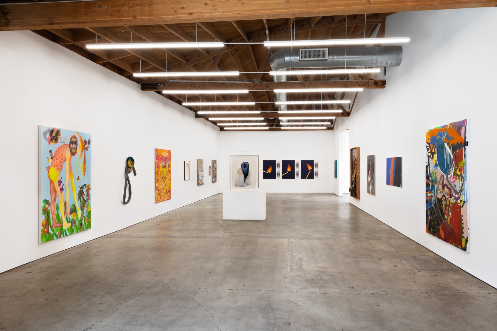 Installation shot 4 of Five Year Anniversay Show (June 27–August 31, 2020). Nino Mier Gallery, Los Angeles, CA