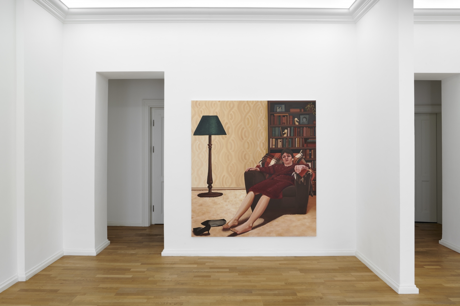 Installation shot 3 of Madeleine Pfull (July 20–August 31, 2020). Salon Nino Mier, Cologne