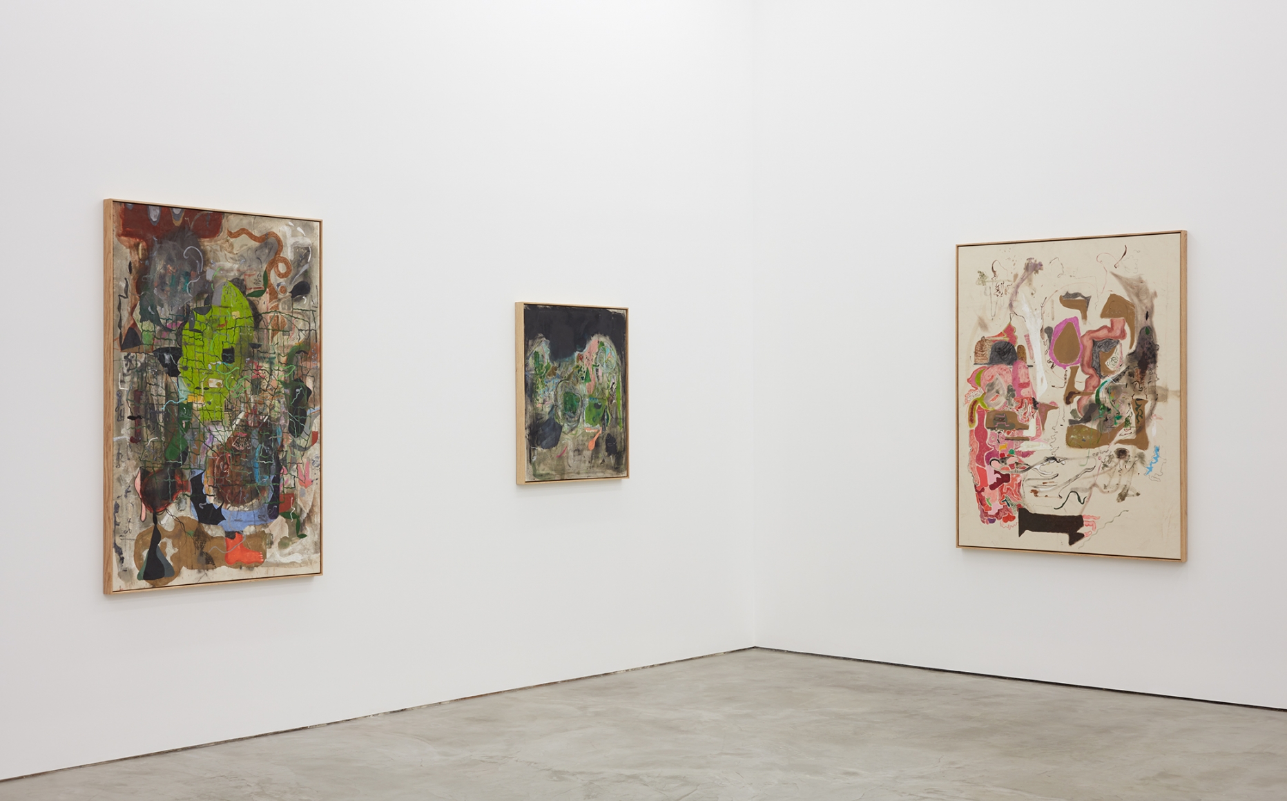 Installation view 7 of Michael Bauer: Soft Paintings (Bearnaise) (January 27 – March 11, 2017), Nino Mier Gallery, Los Angeles